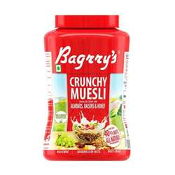 Bagrrys Crunchy Muesli with Almonds-Raisins-Honey